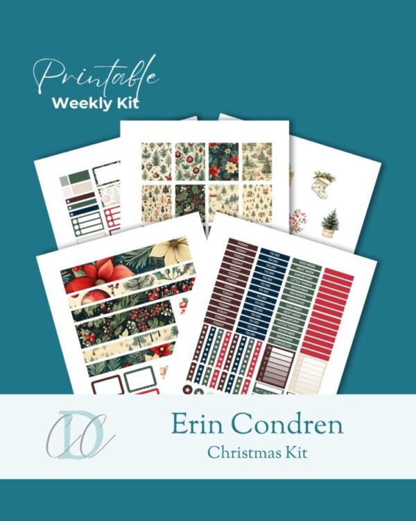 Erin Condren Christmas Sticker Bundle